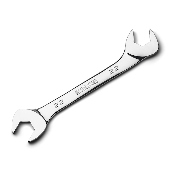 22mm Angle Open End Wrench, 30Deg and 60Deg Angles, Metric
